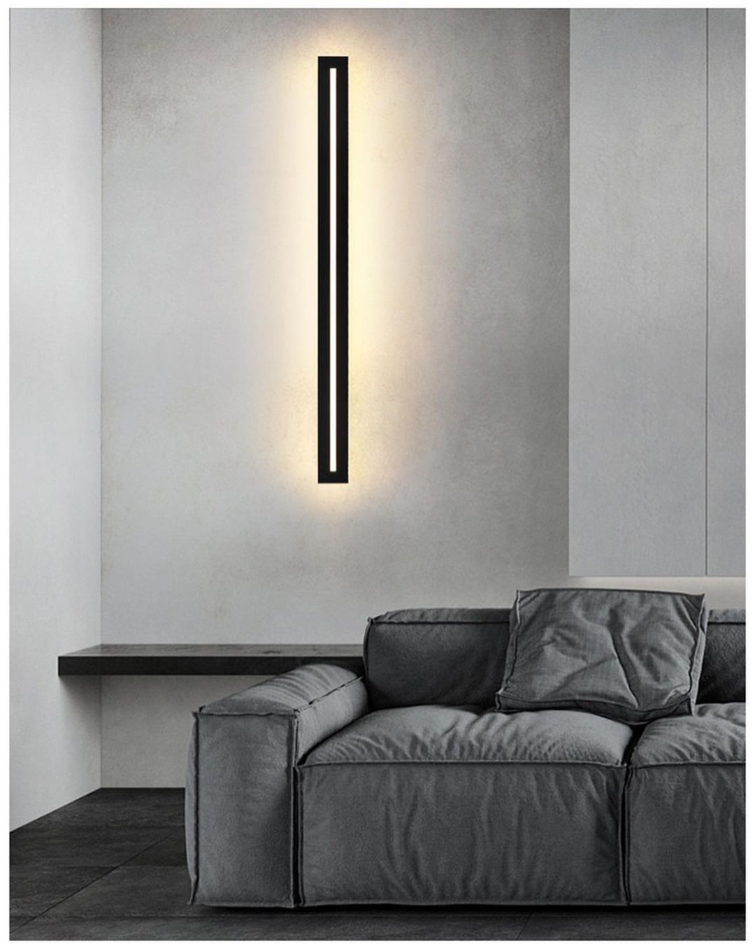 Modern Vertical Wall Light with Minimalist Design