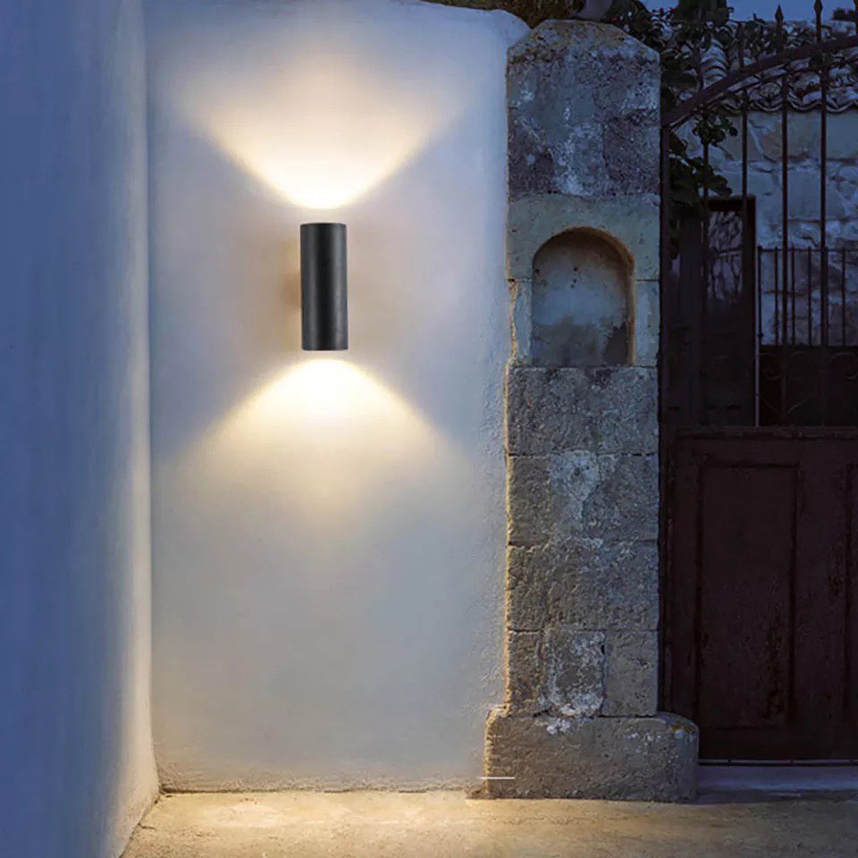 Modern Black Wall Light for Hallway