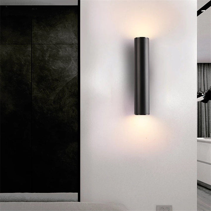 Modern Black Wall Light for Hallway