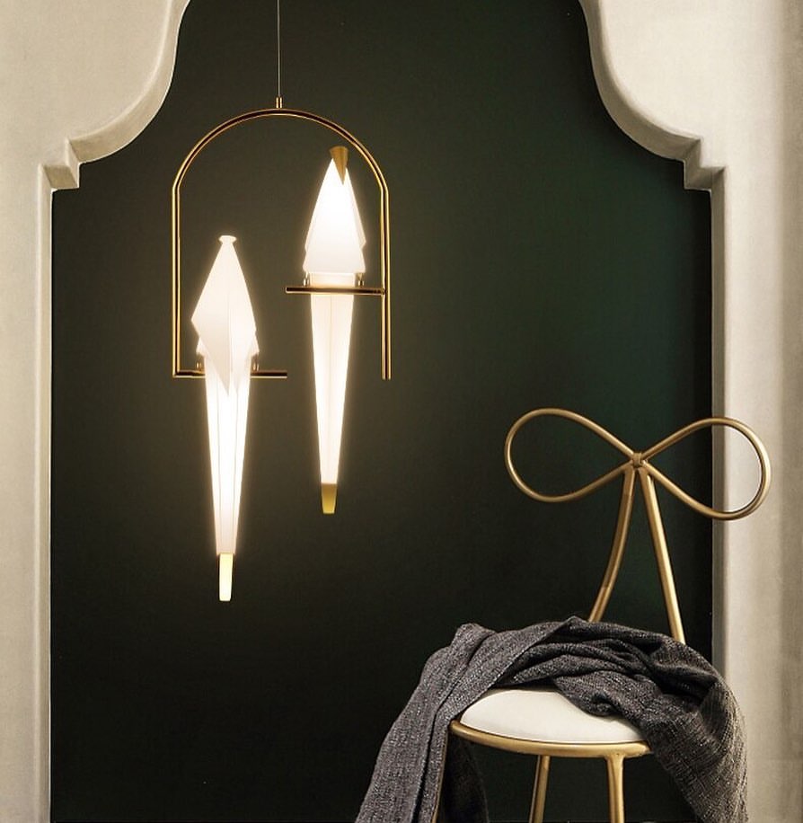 Modern Bird-Inspired Pendant Light