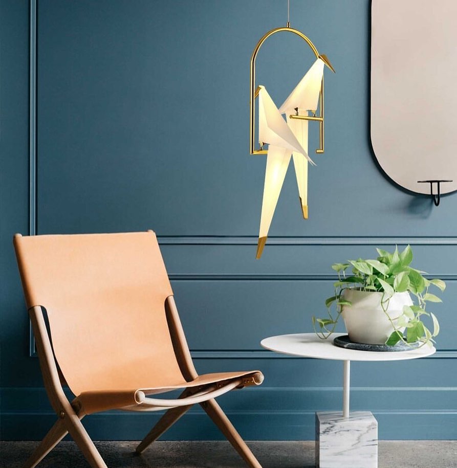 Modern Bird-Inspired Pendant Light