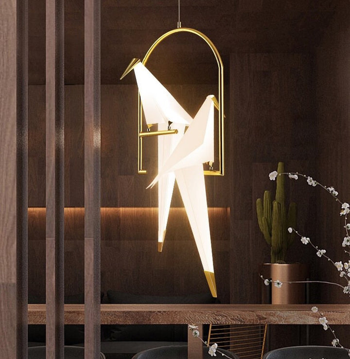 Modern Bird-Inspired Pendant Light