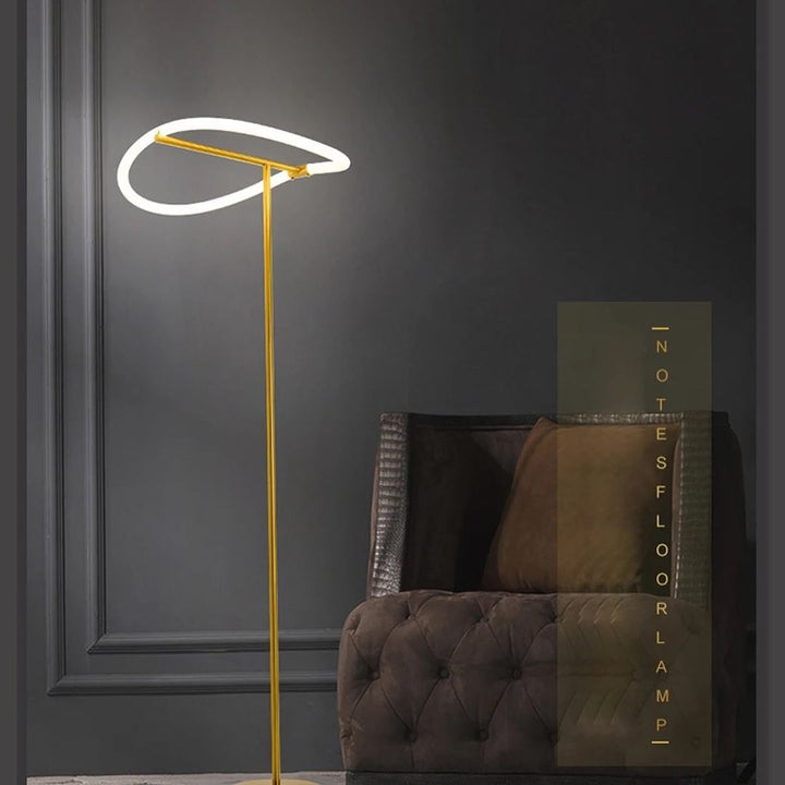 Modern Looped LED Floor Lamp