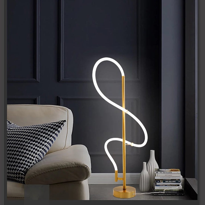 Modern Looped LED Floor Lamp