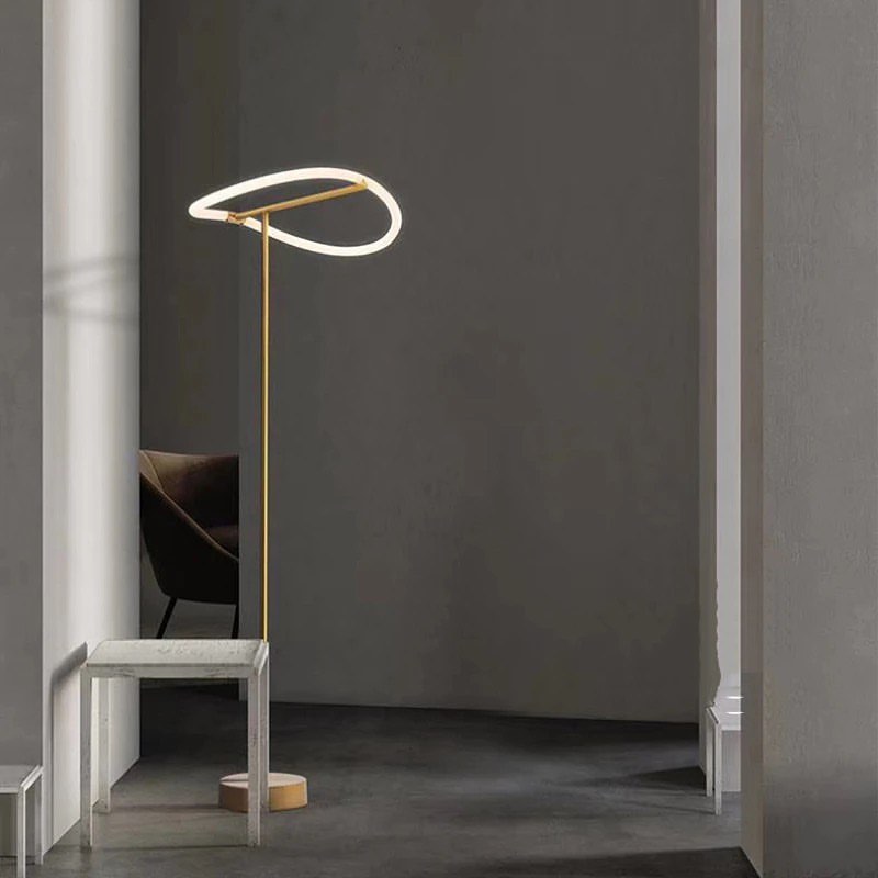 Modern Looped LED Floor Lamp