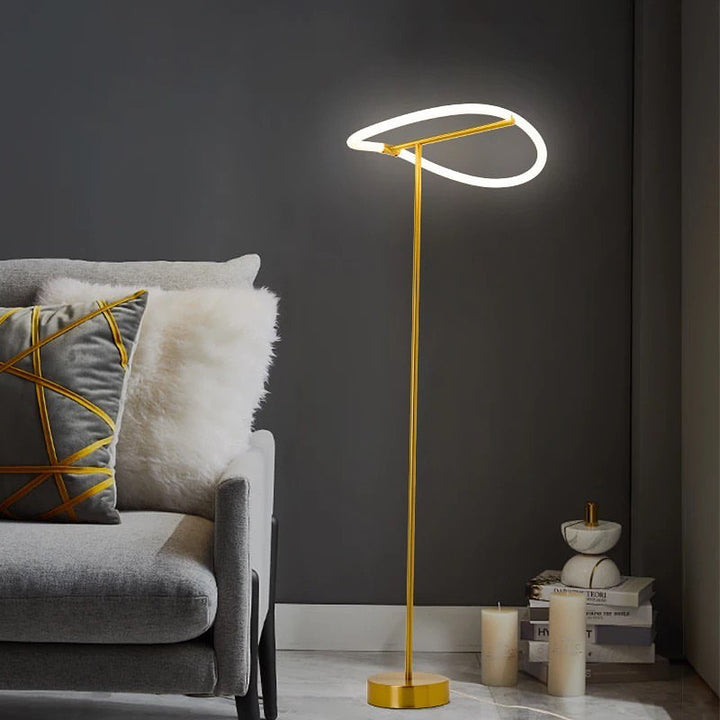 Modern Looped LED Floor Lamp