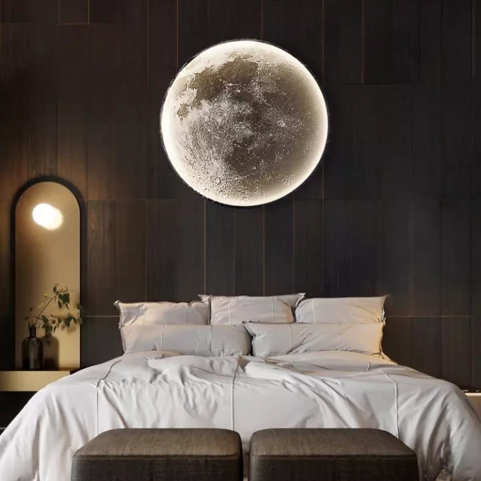 Full Moon Wall Lamp