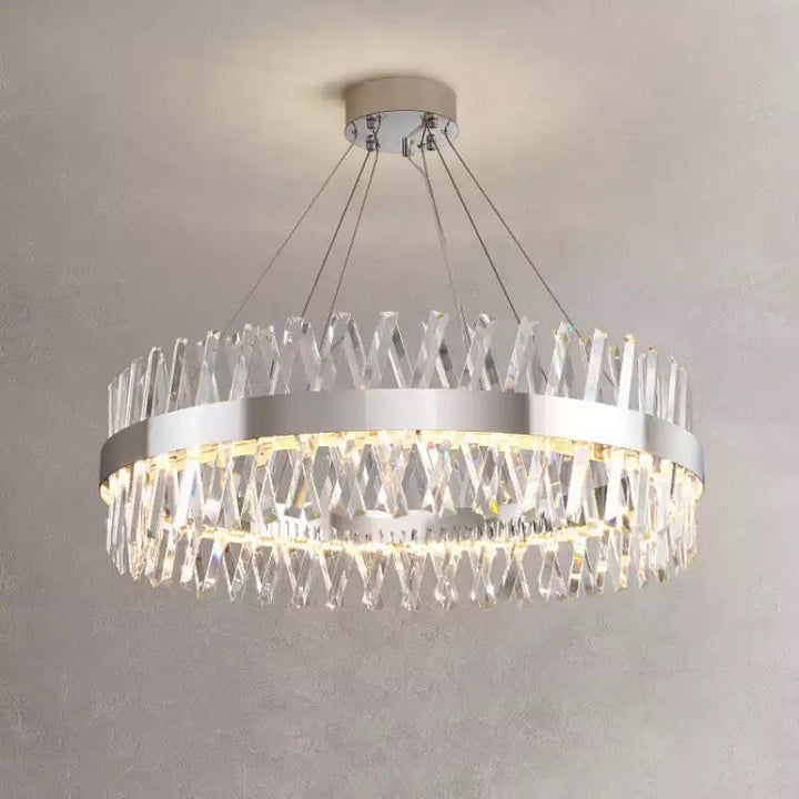 Modern Crystal Ring Chandelier