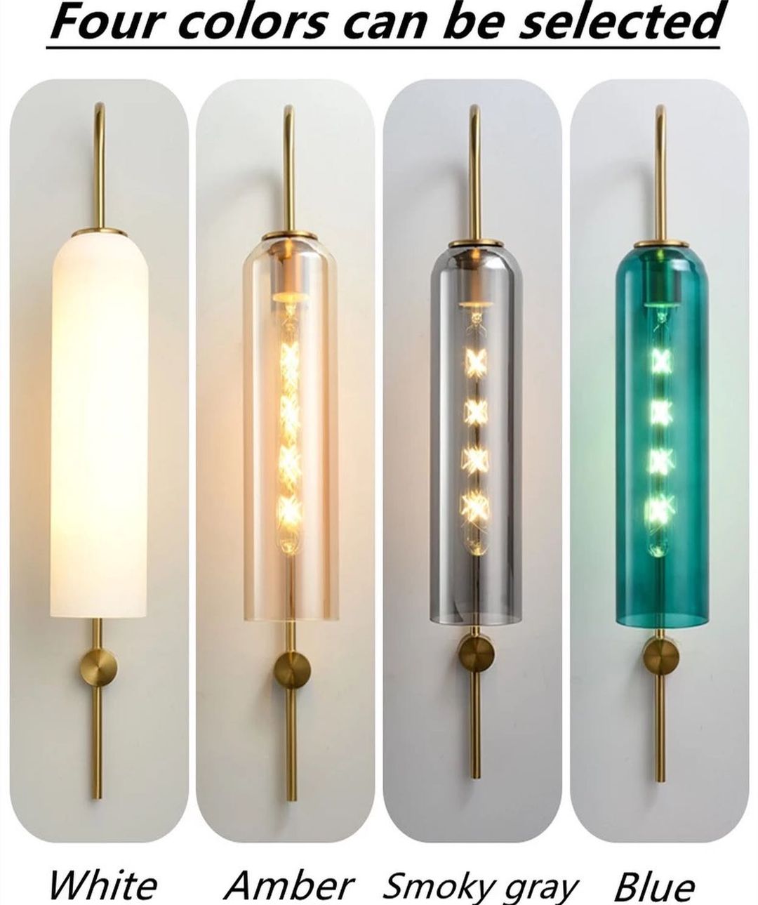 Modern Cylinder Wall Sconce Light