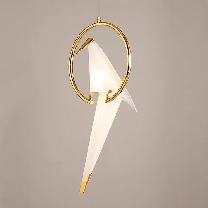 Origami Bird Pendant Light