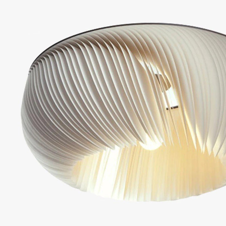 Elegant Modern Pendant Light with Pleated Shade