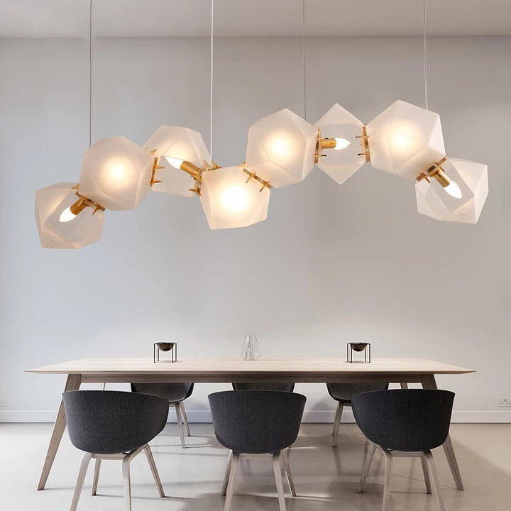 Modern Geometric Pendant Light for Dining Room