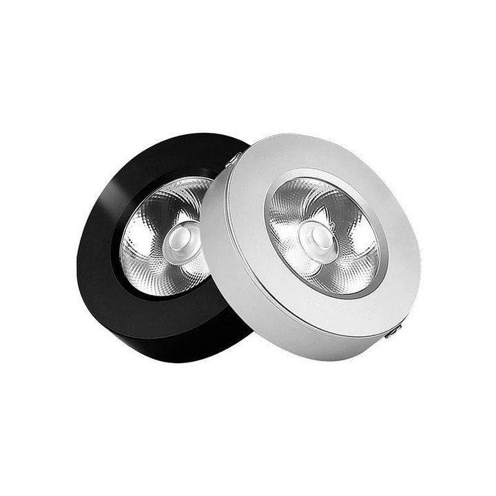 Compact LED Ceiling Spotlight for Display Shelves