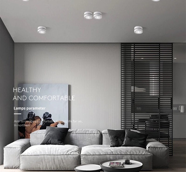 Modern Adjustable Ceiling Spotlight with 360Ã‚Â° Rotation