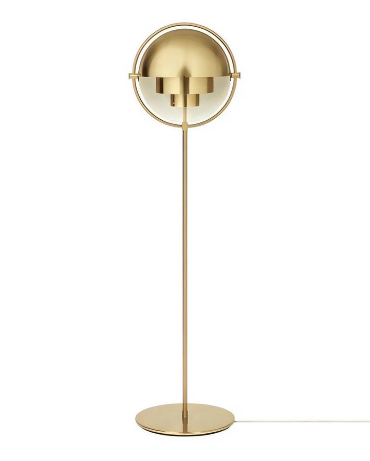 Modern Brass Globe Floor Lamp for Elegant Accent Lighting