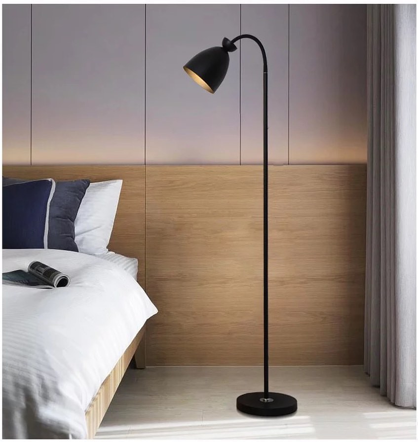 Modern Minimalist Floor Lamp for Bedroom or Living Room