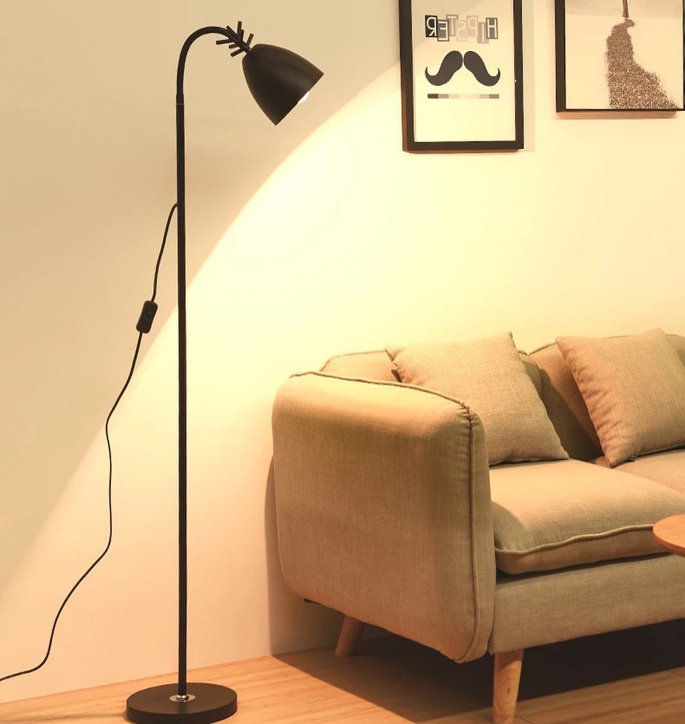 Modern Minimalist Floor Lamp for Bedroom or Living Room