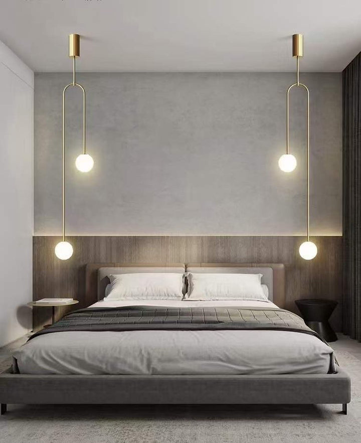 Elegant Pendant Light - Modern Bedroom Lighting