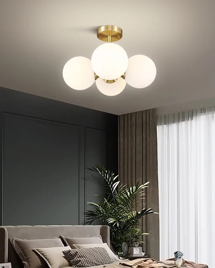 Modern Globe Ceiling Light