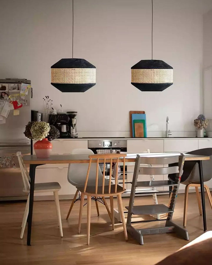 Natural Woven Pendant Light