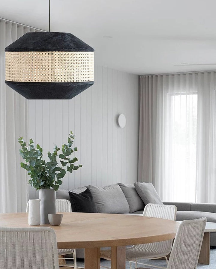 Natural Woven Pendant Light