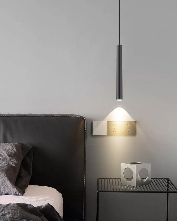 Sleek Bedside Pendant Light