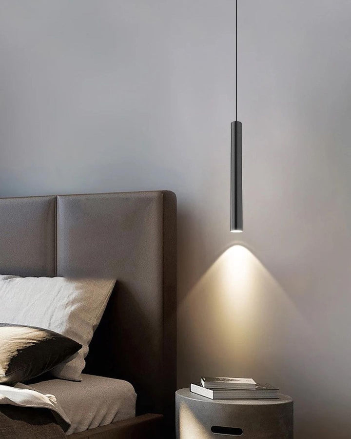 Sleek Bedside Pendant Light