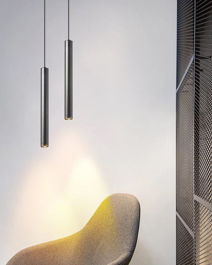 Sleek Bedside Pendant Light