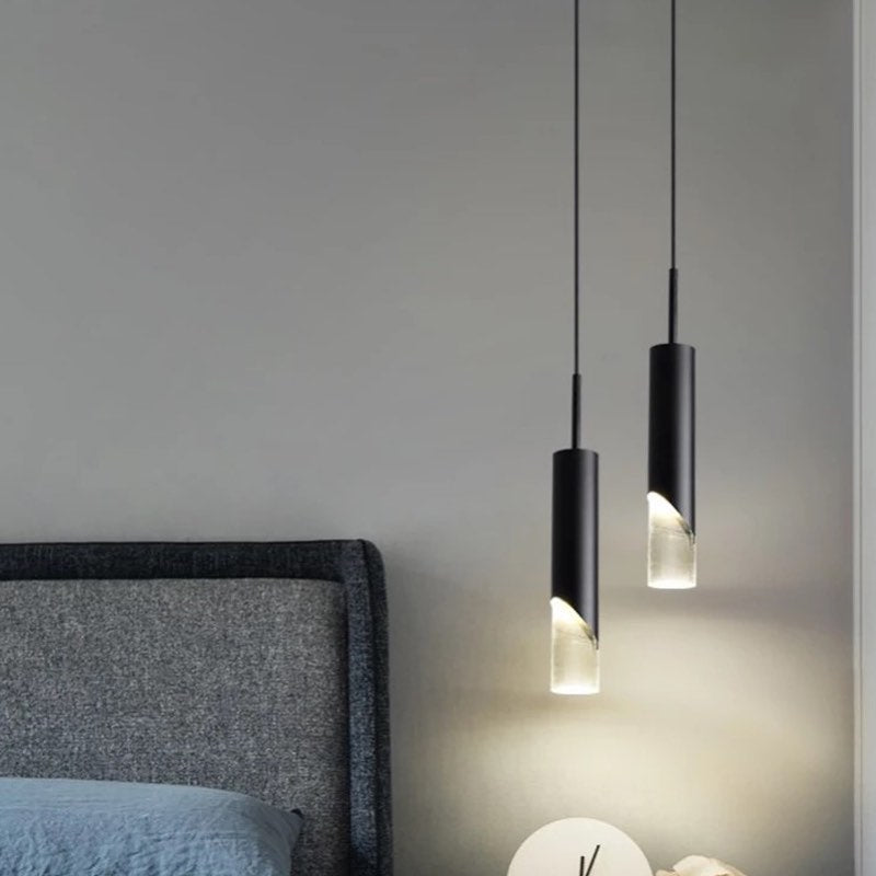 Modern Golden Pendant Lights for Bedroom