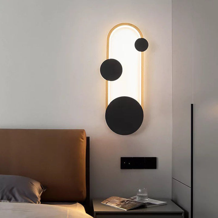 Modern Gold LED Wall Sconce