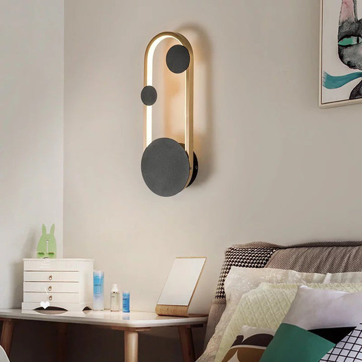 Modern Gold LED Wall Sconce