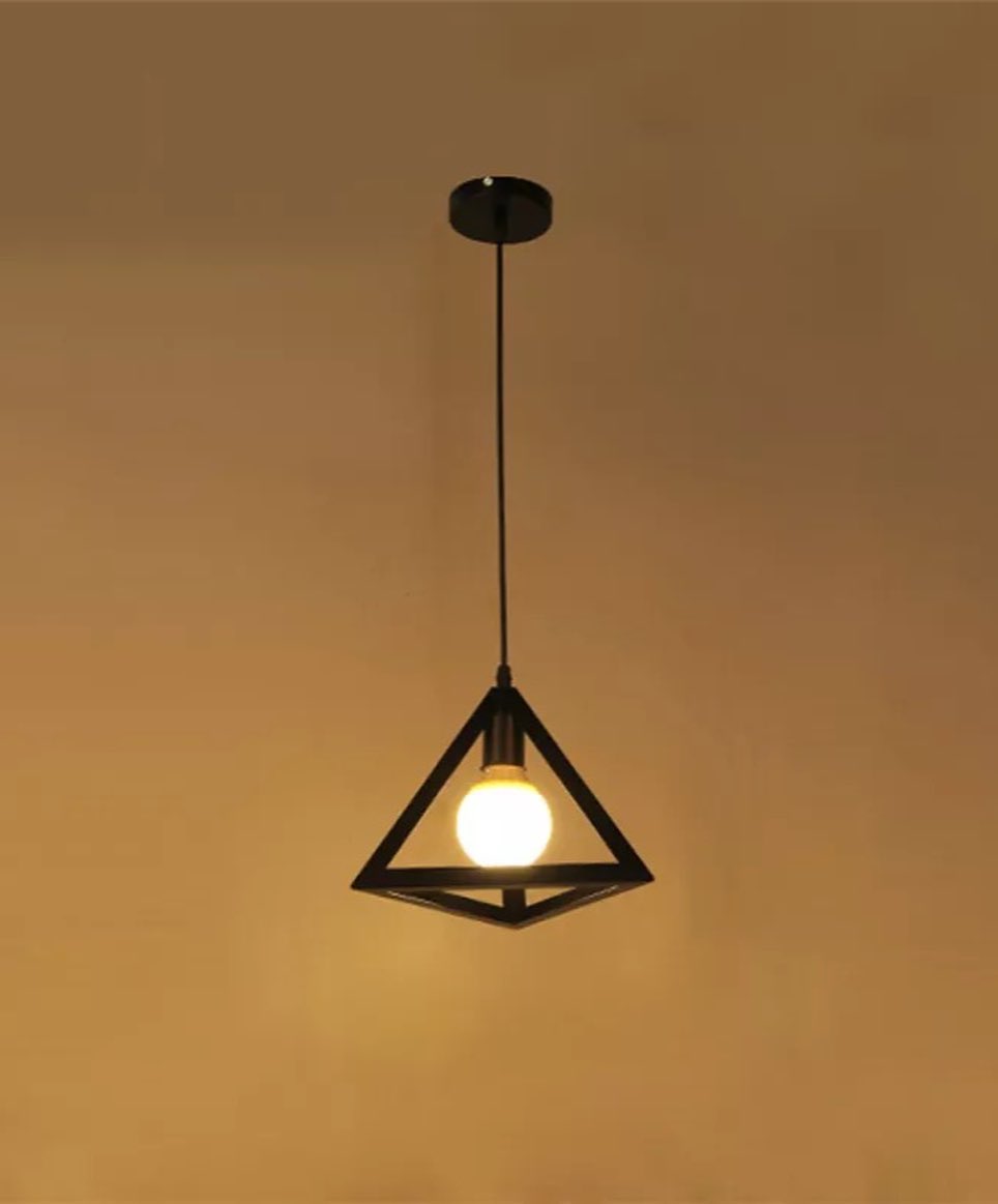 Geometric Triangle Pendant Light