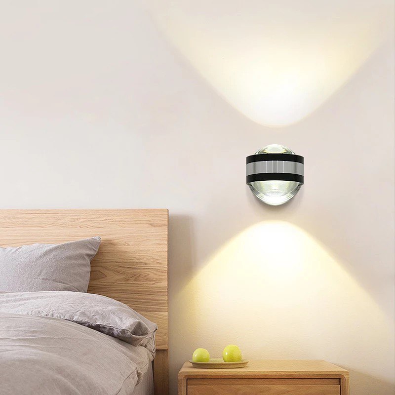 Sleek Wall Light with Up/Down Glow