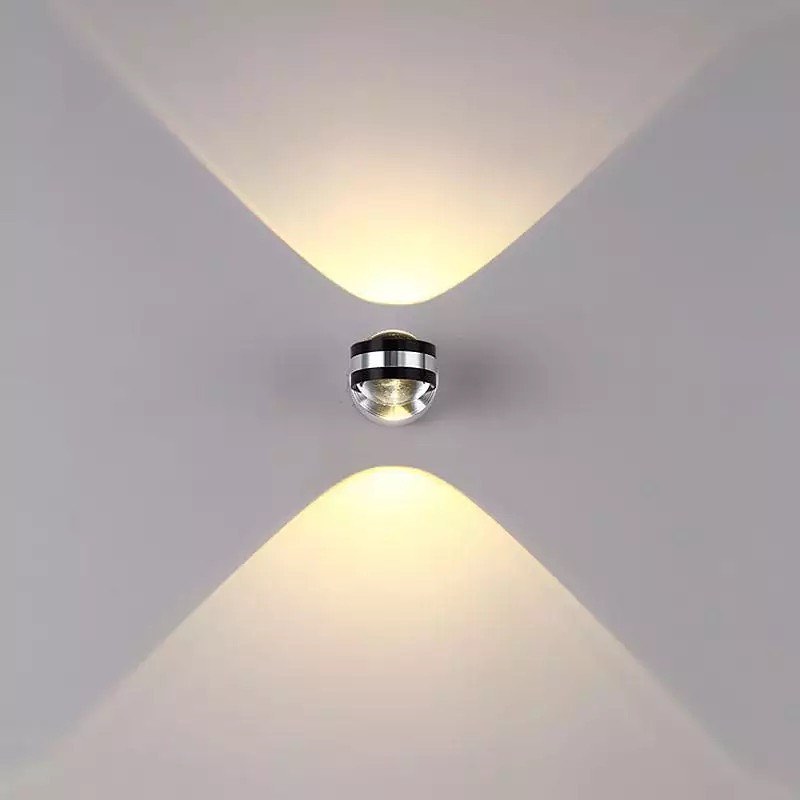 Sleek Wall Light with Up/Down Glow