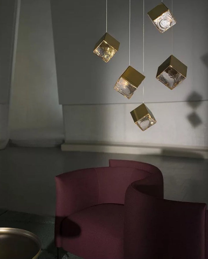 Artistic Cube Pendant Light