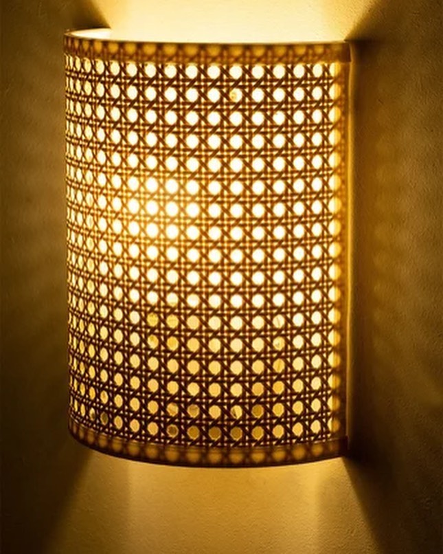 Elegant Woven Wall Light