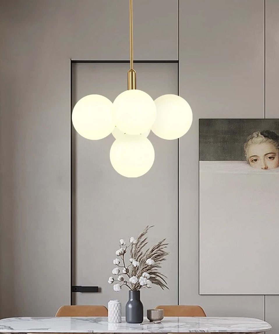 Minimalist Globe Pendant Light