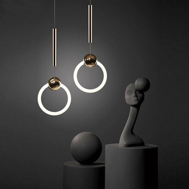 Modern LED Loop Pendant Light