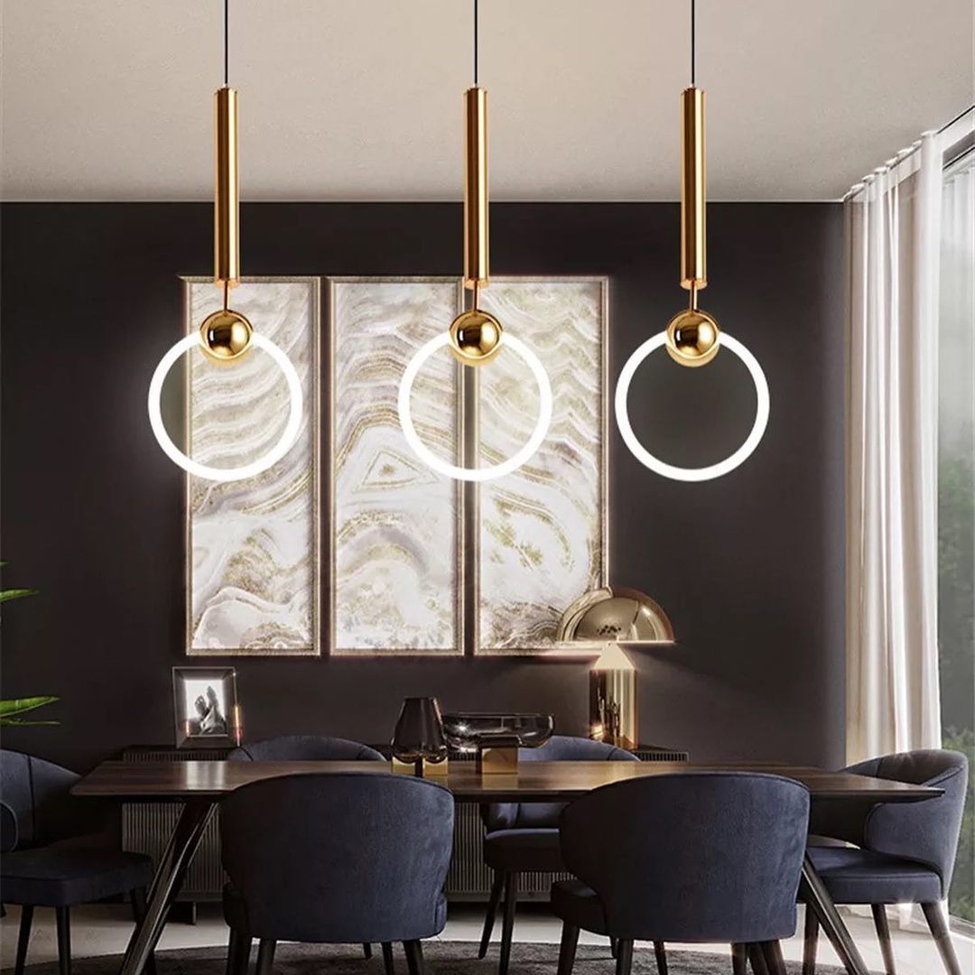 Modern LED Loop Pendant Light