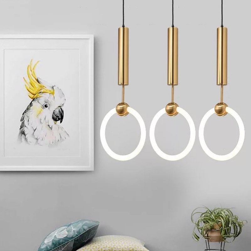 Modern LED Loop Pendant Light