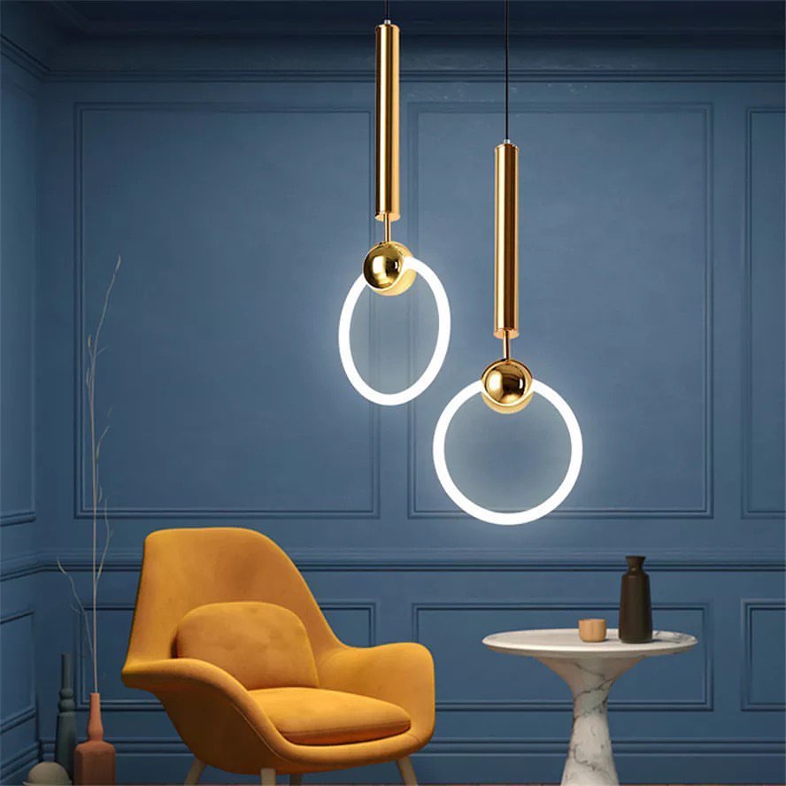 Modern LED Loop Pendant Light