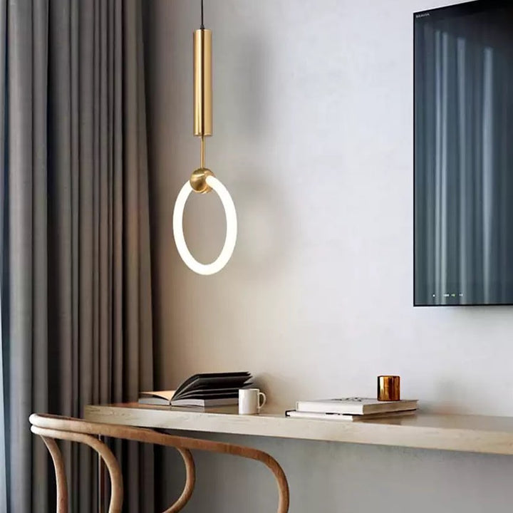 Modern LED Loop Pendant Light