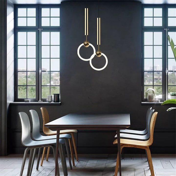 Modern LED Loop Pendant Light