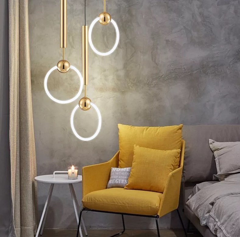 Modern LED Loop Pendant Light