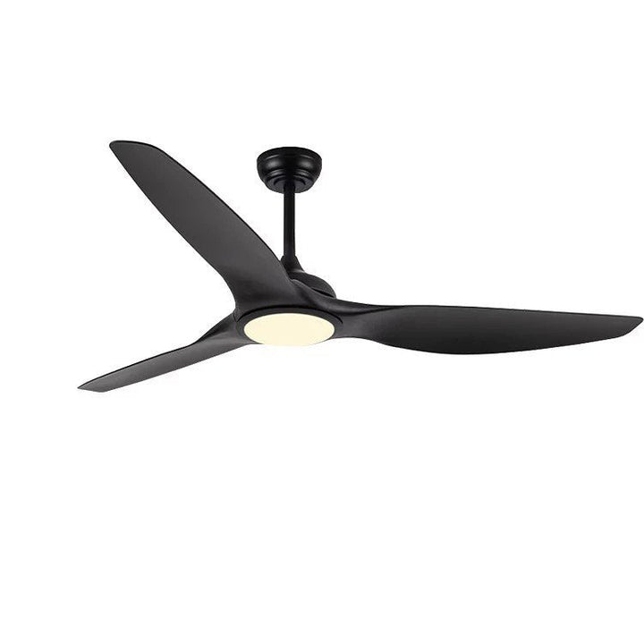 Reversible Ceiling Fan with LED Light - Black