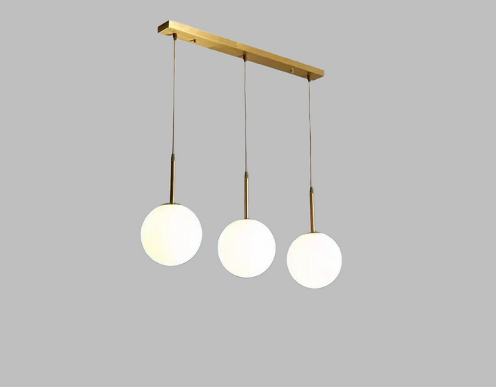 Modern Triple Globe Pendant Light