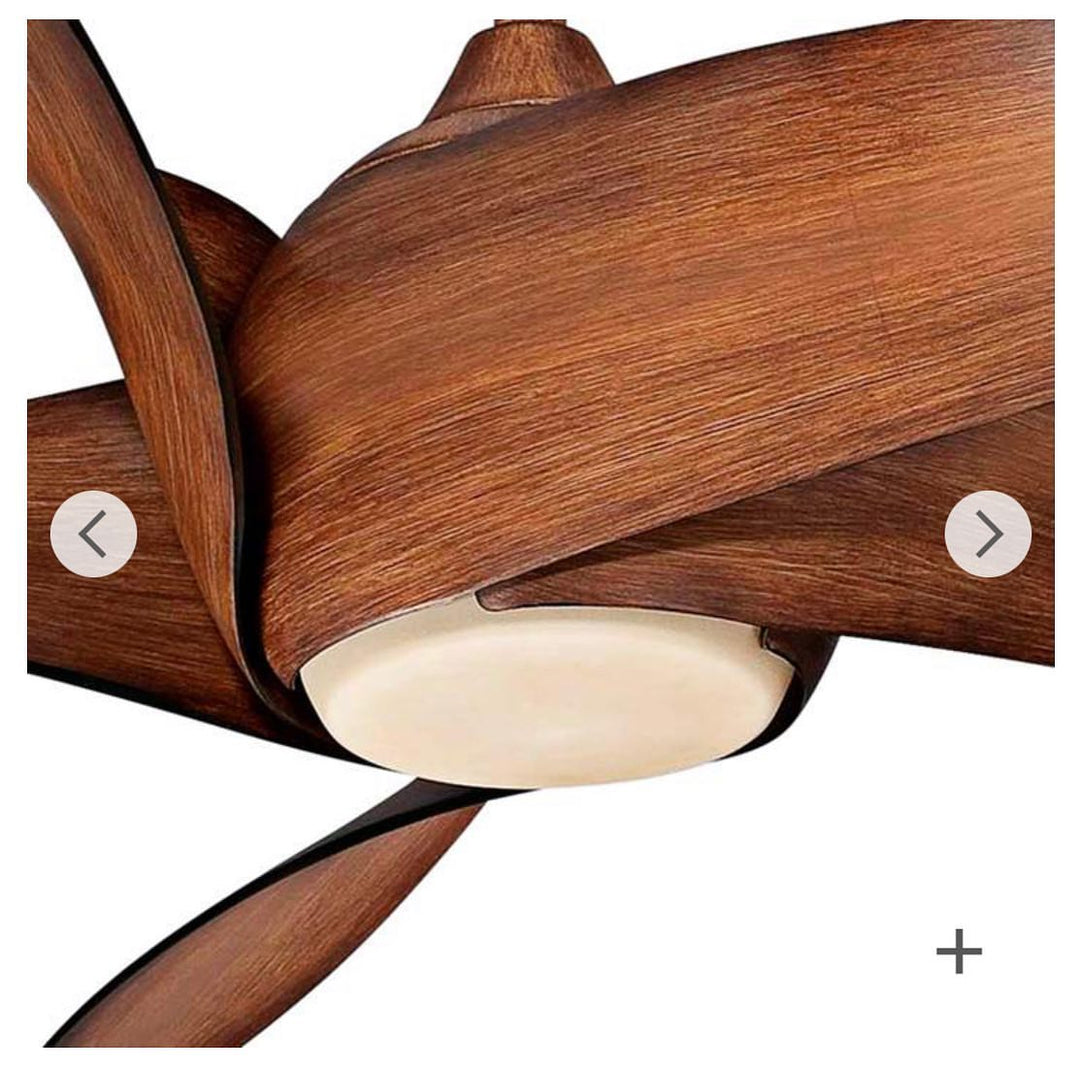 Modern Wooden Ceiling Fan with Light