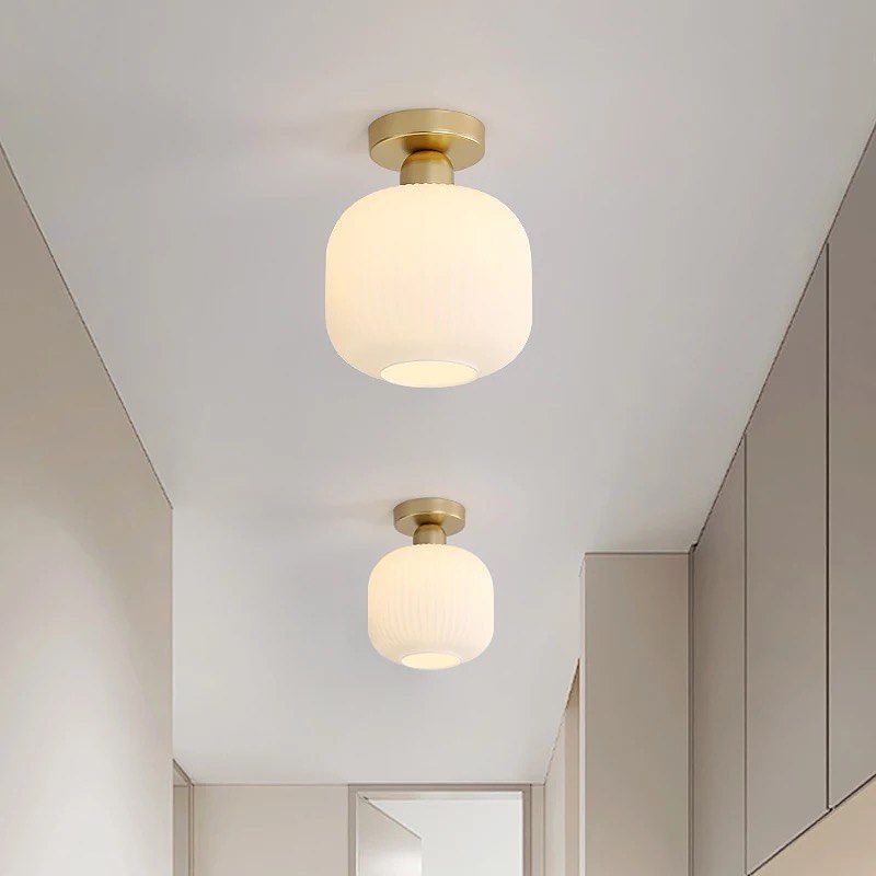 Unique Wavy Ceiling Light