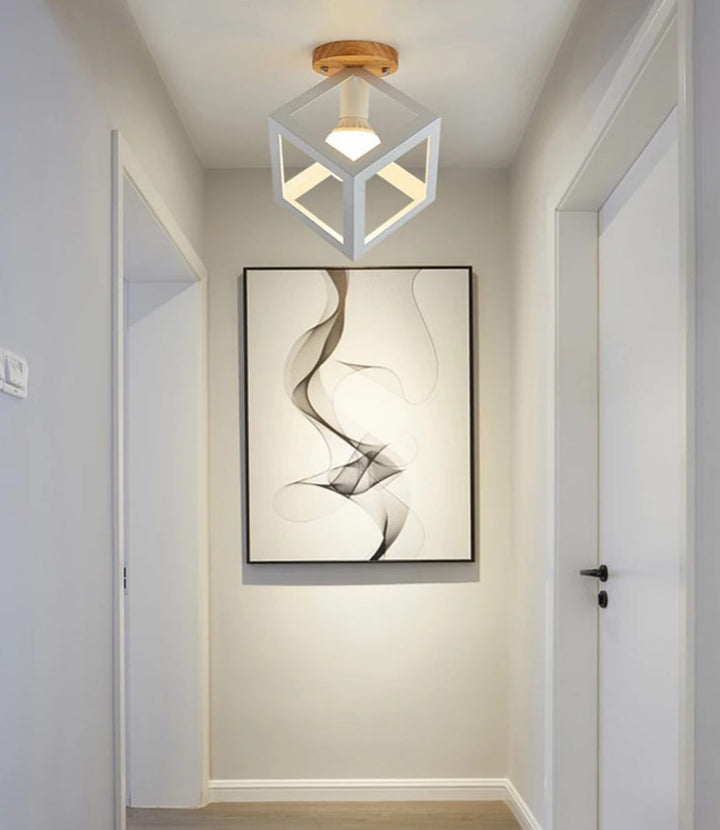 Geometric Ceiling Light