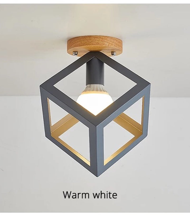 Geometric Ceiling Light